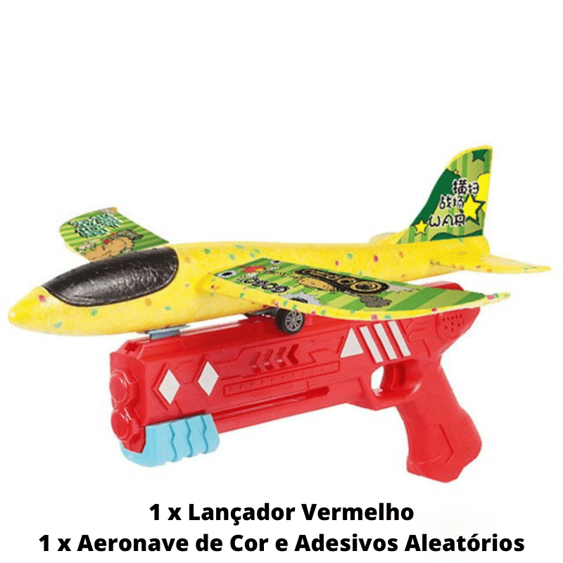 Avião Planador com Lançador - LOJA LINES